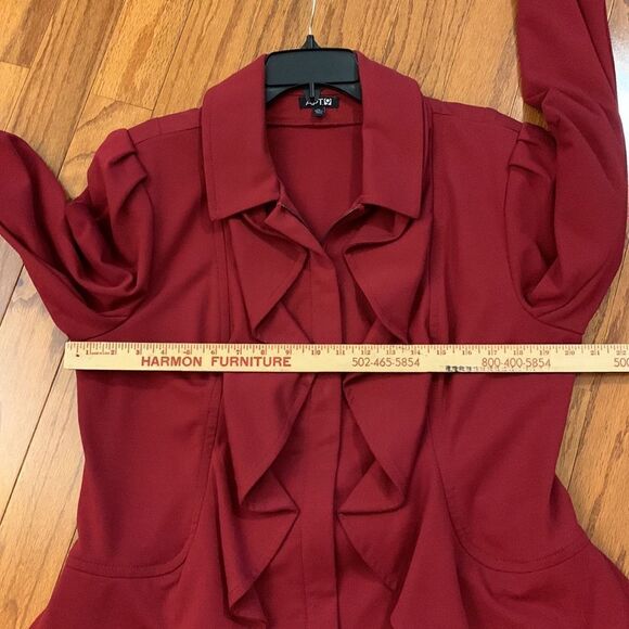 XL burgundy jacket - Picture 9 of 10